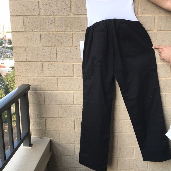 Women’s black maternity pants - Picture 4 of 6